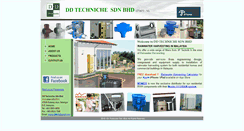 Desktop Screenshot of ddtechniche.com