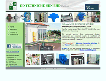 Tablet Screenshot of ddtechniche.com